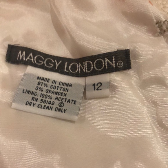 Maggy London Pink V-Neck Sundress - Picture 7 of 7